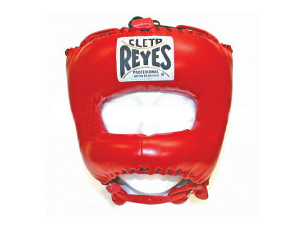 Cleto Reyes Traditional Pro Head Guard Pointed Nylon Bar Red